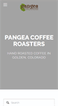 Mobile Screenshot of pangeacoffeeroasters.com